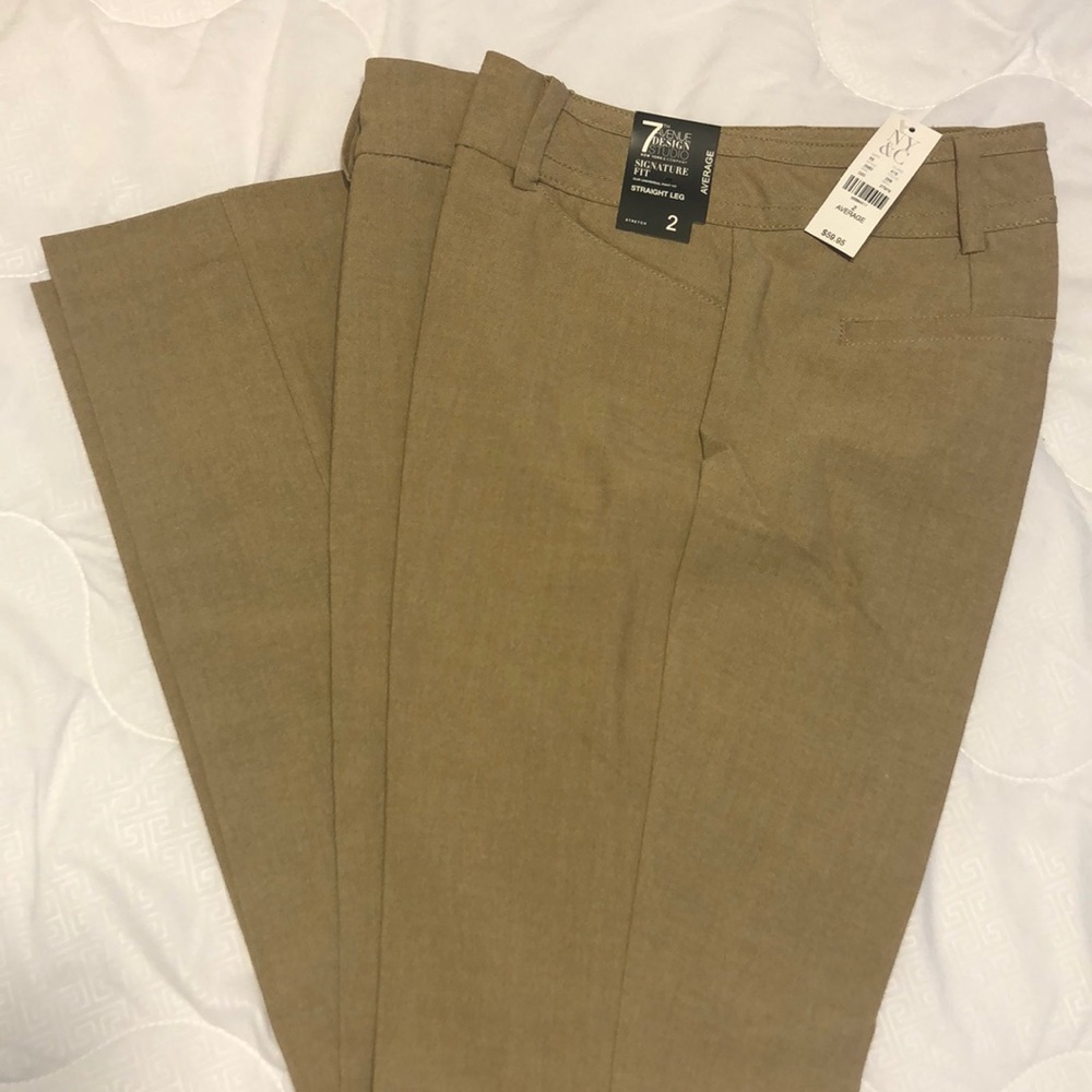 7th Ave. Straight Leg Sig. Fit Super Stretch Pants